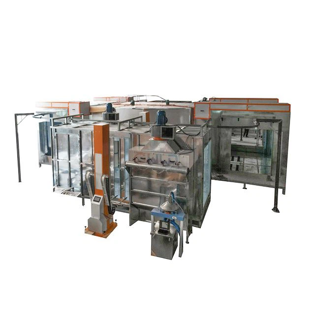 Automatic Powder Coating Line In America For Industrial Products
